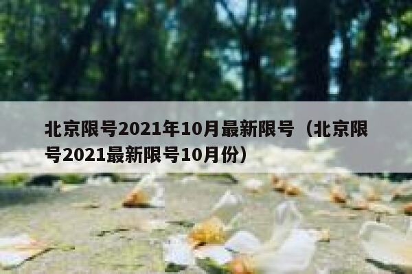 北京限号2021年10月最新限号（北京限号2021最新限号10月份） 第1张