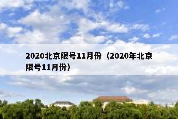 2020北京限号11月份（2020年北京限号11月份） 第1张
