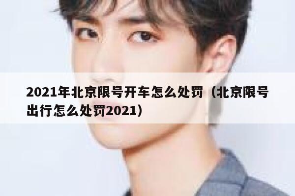2021年北京限号开车怎么处罚（北京限号出行怎么处罚2021） 第1张