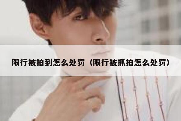 限行被拍到怎么处罚（限行被抓拍怎么处罚） 第1张