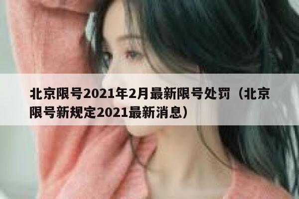 北京限号2021年2月最新限号处罚（北京限号新规定2021最新消息） 第1张