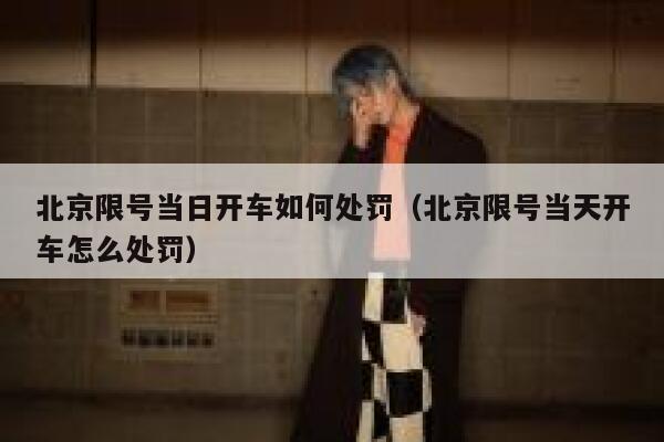 北京限号当日开车如何处罚（北京限号当天开车怎么处罚） 第1张