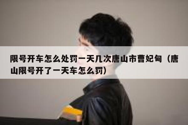 限号开车怎么处罚一天几次唐山市曹妃甸（唐山限号开了一天车怎么罚） 第1张