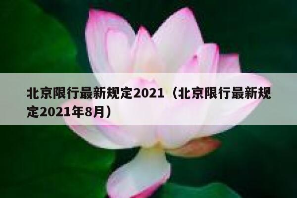 北京限行最新规定2021（北京限行最新规定2021年8月） 第1张