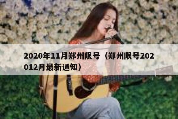 2020年11月郑州限号（郑州限号202012月最新通知） 第1张