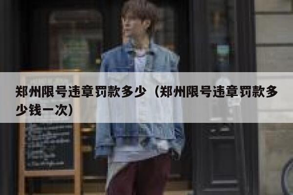 郑州限号违章罚款多少（郑州限号违章罚款多少钱一次） 第1张