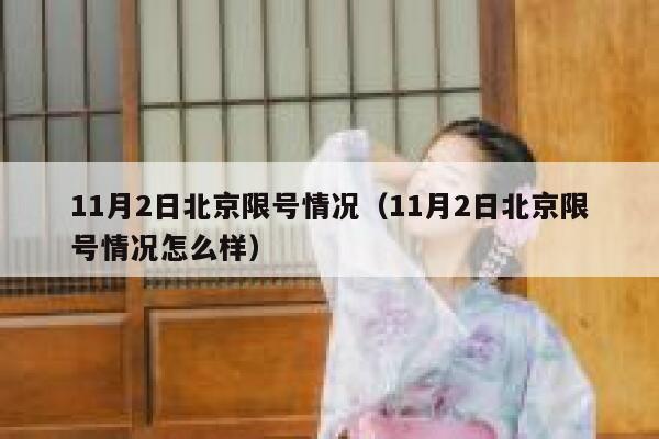 11月2日北京限号情况（11月2日北京限号情况怎么样） 第1张