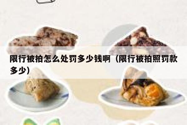 限行被拍怎么处罚多少钱啊（限行被拍照罚款多少） 第1张