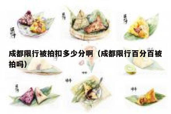 成都限行被拍扣多少分啊(成都限行百分百被拍吗) 第1张 成都限行被拍扣多少分啊(成都限行百分百被拍吗) 第1张