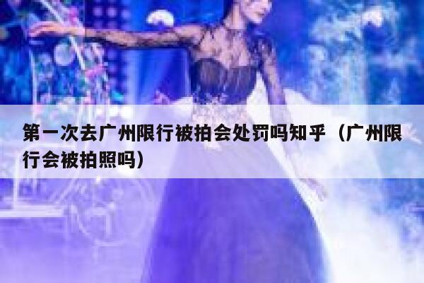 第一次去广州限行被拍会处罚吗知乎（广州限行会被拍照吗） 第1张