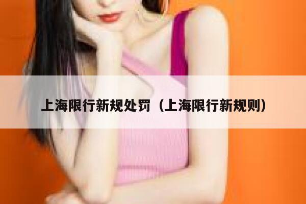 上海限行新规处罚(上海限行新规则) 第1张 上海限行新规处罚(上海限行新规则) 第1张
