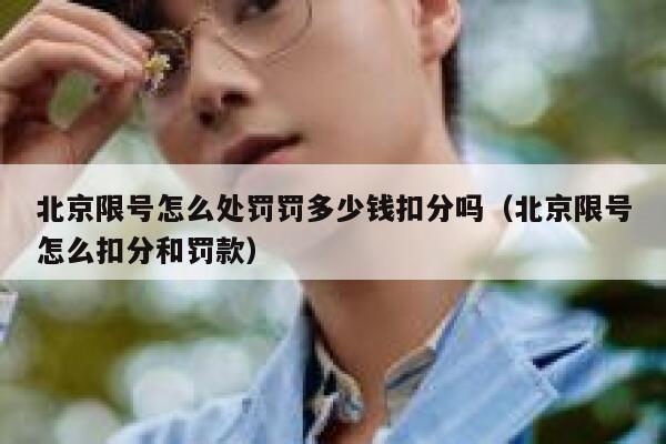 北京限号怎么处罚罚多少钱扣分吗（北京限号怎么扣分和罚款） 第1张