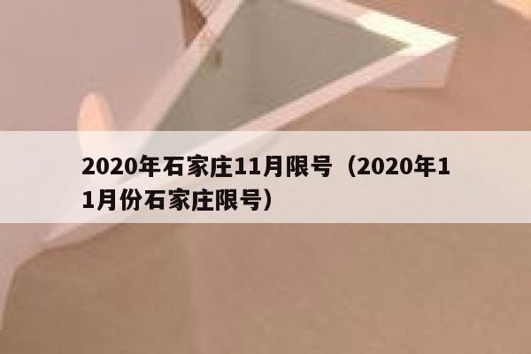 2020年石家庄11月限号(2020年11月份石家庄限号) 第1张 2020年石家庄11月限号(2020年11月份石家庄限号) 第1张