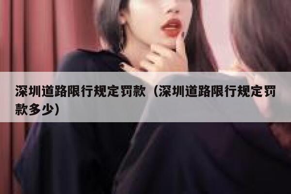 深圳道路限行规定罚款(深圳道路限行规定罚款多少) 第1张 深圳道路限行规定罚款(深圳道路限行规定罚款多少) 第1张