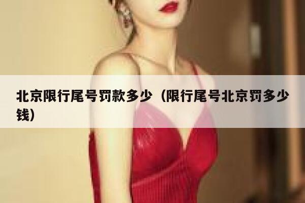 北京限行尾号罚款多少(限行尾号北京罚多少钱) 第1张 北京限行尾号罚款多少(限行尾号北京罚多少钱) 第1张