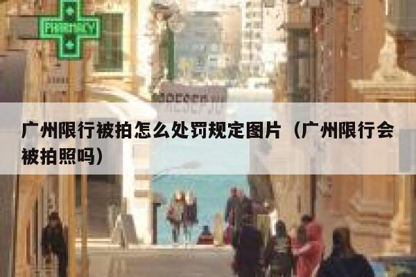 广州限行被拍怎么处罚规定图片（广州限行会被拍照吗） 第1张