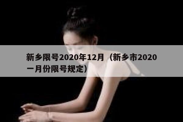 新乡限号2020年12月（新乡市2020一月份限号规定） 第1张