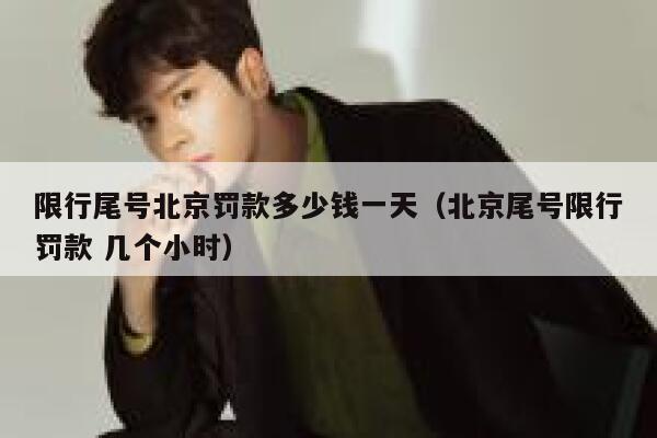 限行尾号北京罚款多少钱一天（北京尾号限行罚款 几个小时） 第1张