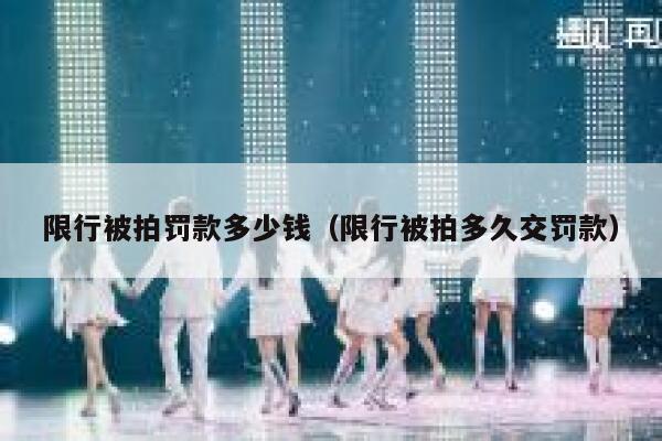 限行被拍罚款多少钱（限行被拍多久交罚款） 第1张