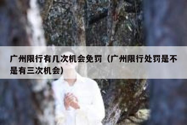 广州限行有几次机会免罚（广州限行处罚是不是有三次机会） 第1张