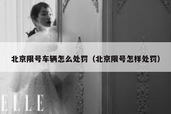 北京限号车辆怎么处罚（北京限号怎样处罚） 第1张