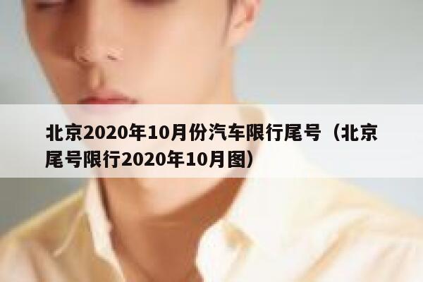 北京2020年10月份汽车限行尾号（北京尾号限行2020年10月图） 第1张