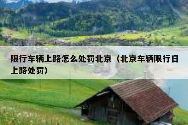 限行车辆上路怎么处罚北京（北京车辆限行日上路处罚） 第1张