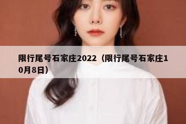 限行尾号石家庄2022（限行尾号石家庄10月8日） 第1张