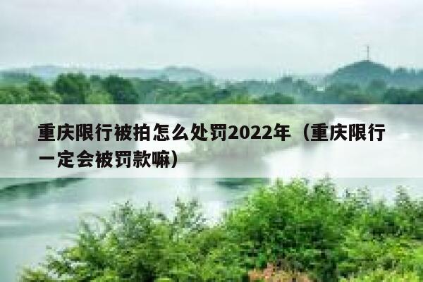 重庆限行被拍怎么处罚2022年（重庆限行一定会被罚款嘛） 第1张