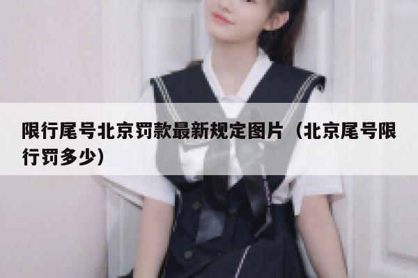 限行尾号北京罚款最新规定图片（北京尾号限行罚多少） 第1张