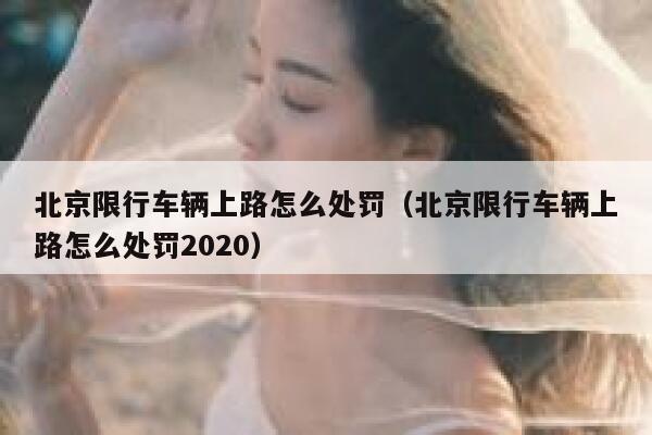 北京限行车辆上路怎么处罚（北京限行车辆上路怎么处罚2020） 第1张