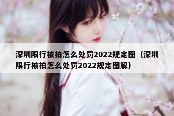深圳限行被拍怎么处罚2022规定图（深圳限行被拍怎么处罚2022规定图解） 第1张