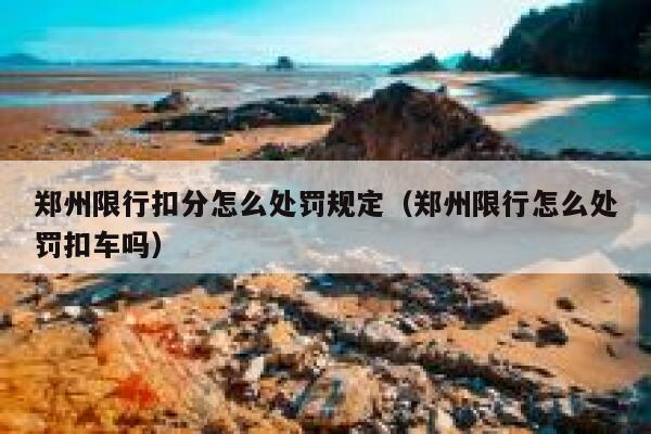 郑州限行扣分怎么处罚规定（郑州限行怎么处罚扣车吗） 第1张