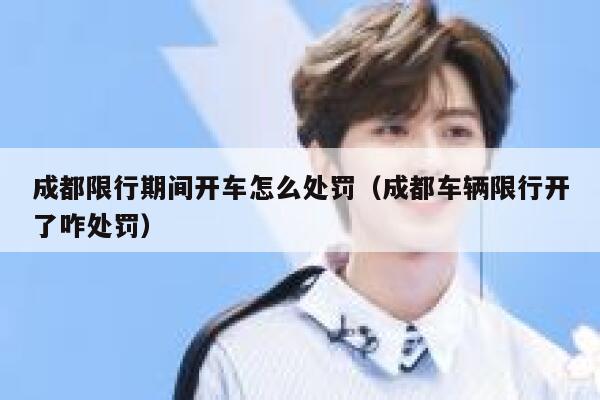 成都限行期间开车怎么处罚（成都车辆限行开了咋处罚） 第1张