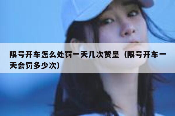 限号开车怎么处罚一天几次赞皇（限号开车一天会罚多少次） 第1张