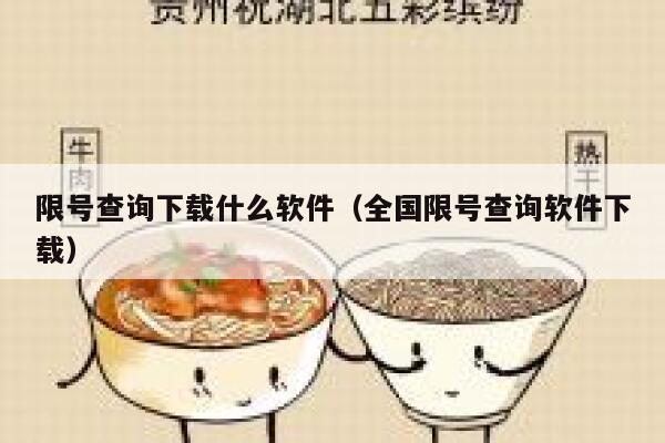 限号查询下载什么软件（全国限号查询软件下载） 第1张