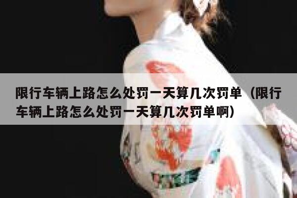 限行车辆上路怎么处罚一天算几次罚单（限行车辆上路怎么处罚一天算几次罚单啊） 第1张