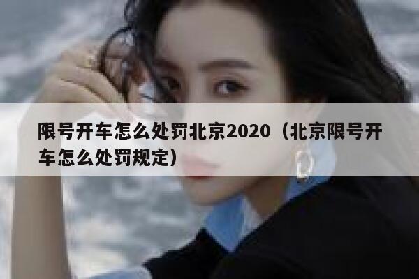 限号开车怎么处罚北京2020（北京限号开车怎么处罚规定） 第1张
