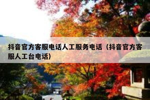 抖音官方客服电话人工服务电话（抖音官方客服人工台电话） 第1张