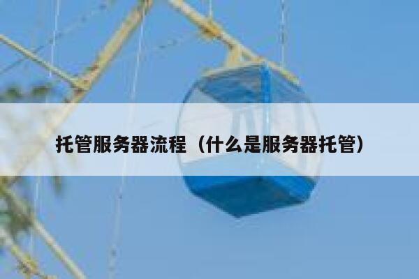 托管服务器流程(什么是服务器托管) 第1张 托管服务器流程(什么是服务器托管) 第1张