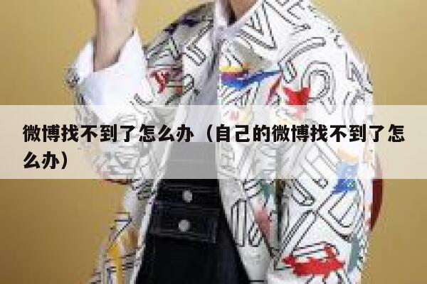 微博找不到了怎么办(自己的微博找不到了怎么办) 第1张 微博找不到了怎么办(自己的微博找不到了怎么办) 第1张