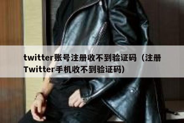 twitter账号注册收不到验证码（注册Twitter手机收不到验证码） 第1张