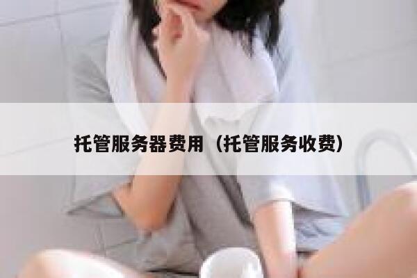 托管服务器费用（托管服务收费） 第1张