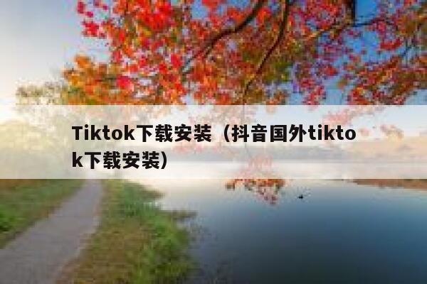 Tiktok下载安装（抖音国外tiktok下载安装） 第1张