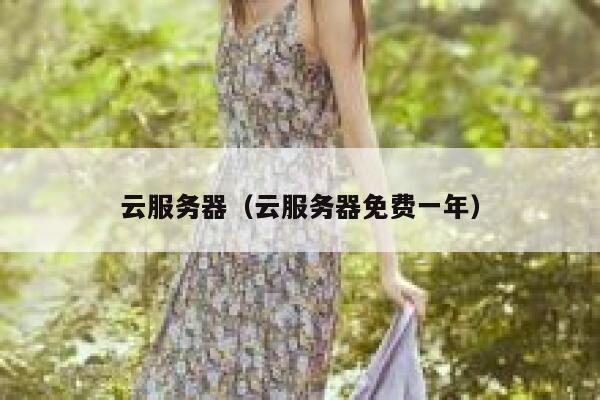 云服务器（云服务器免费一年） 第1张