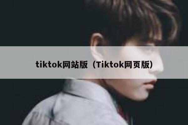 tiktok网站版（Tiktok网页版） 第1张