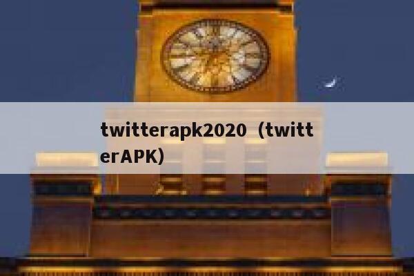 twitterapk2020（twitterAPK） 第1张