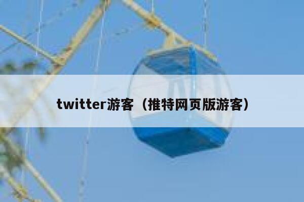 twitter游客（推特网页版游客） 第1张
