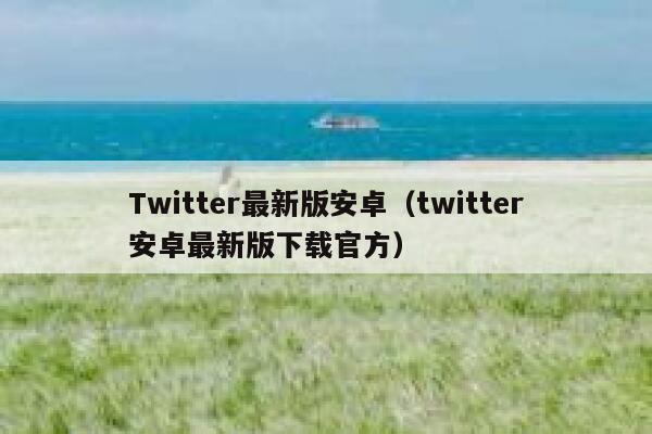 Twitter最新版安卓（twitter安卓最新版下载官方） 第1张