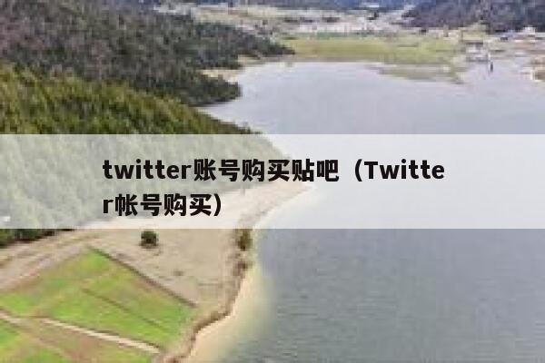 twitter账号购买贴吧（Twitter帐号购买） 第1张